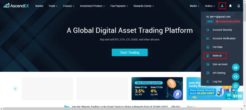 ¿Qué es AscendEX (BitMax)?  Instrucciones para registrarse y usar el intercambio AscendEX (2021)