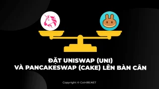 Plaats Uniswap (UNI) en PancakeSwap (CAKE) op de weegschaal