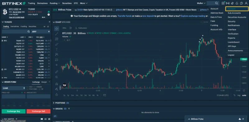 Revisión de Bitfinex 2022: ¿Qué es Bitfinex?  Cómo usar el intercambio de Bitfinex