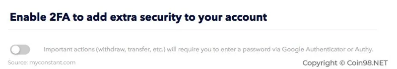 ¿Qué es constante?  Instrucciones para el registro de cuenta y verificación KYC en Constant