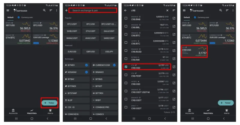 Guía detallada del usuario de Tabtrader para novatos