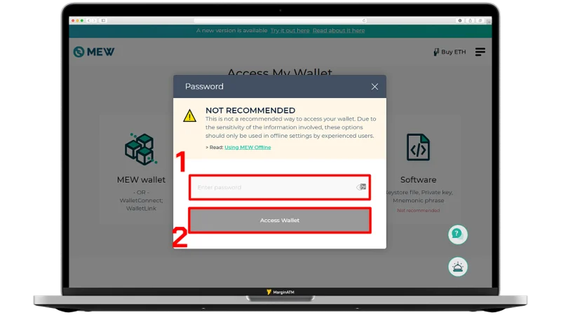 Instructies voor het maken en gebruiken van een gedetailleerde MyEtherWallet (MEW) portemonnee