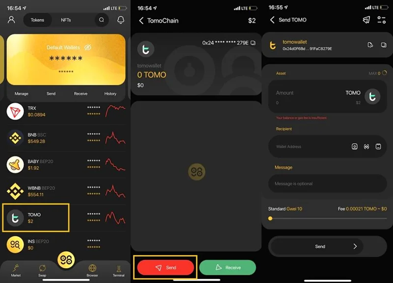 Cos'è il portafoglio TomoChain?  Istruzioni per creare e utilizzare il portafoglio TomoChain (TOMO, TRC21)