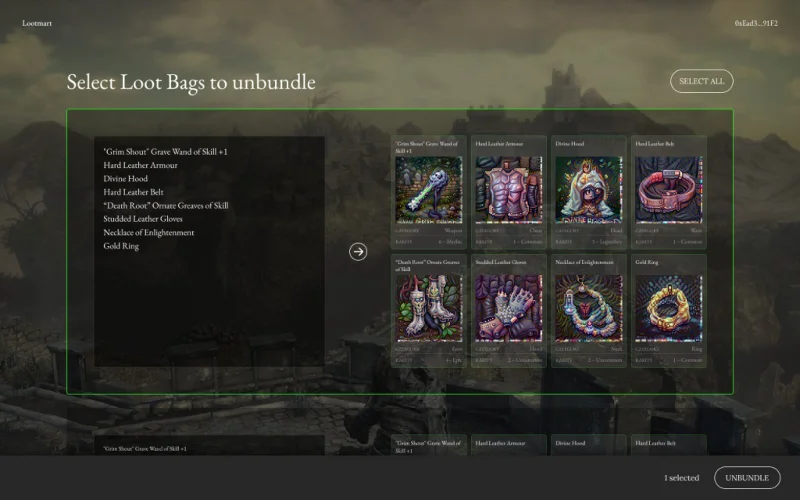 Analisis Proyek Loot, Bloot, Rarity,... - Tren Baru di NFT