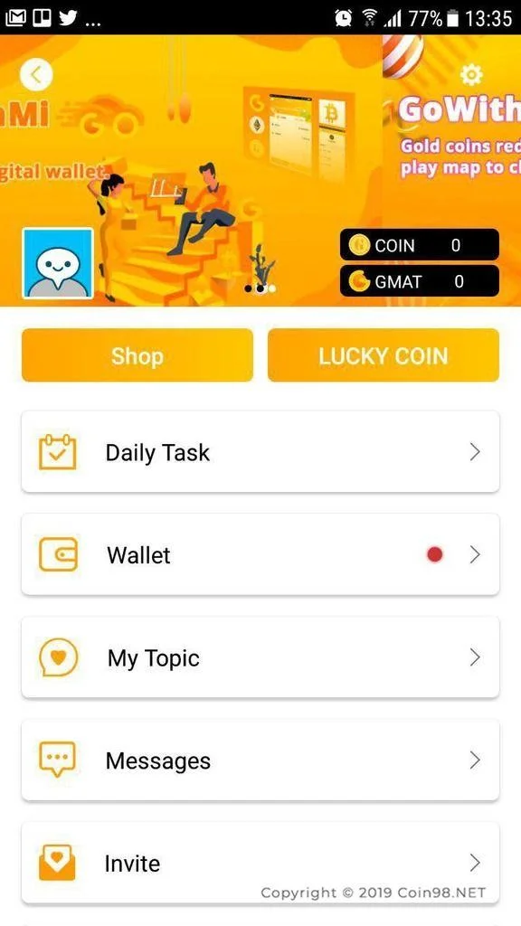 Wat is GoWithMi (GMAT)?  Complete set GMAT-cryptocurrencies
