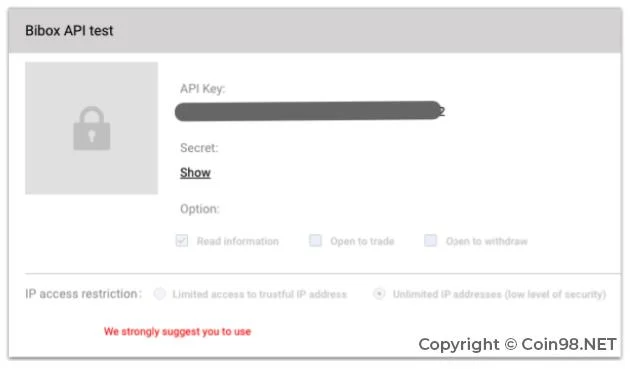 Cómo generar una clave API en los intercambios