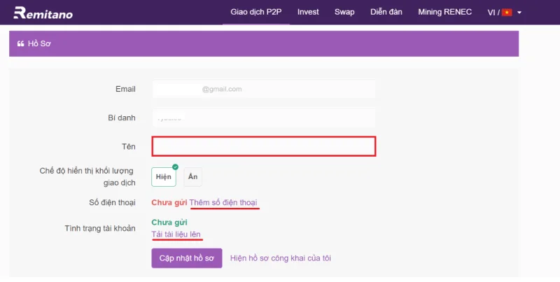 Instrucciones para usar el intercambio de Remitano: compre y venda Bitcoin en el intercambio de Remitano