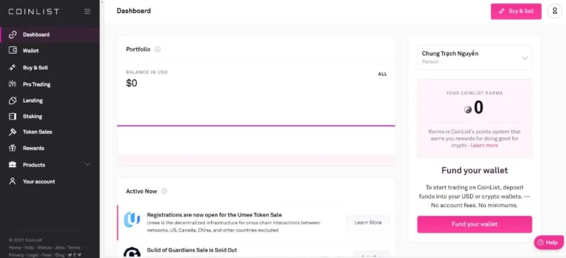 Coinlist - Plataforma para Token Sale