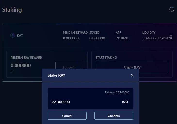 Cómo participar en un IDO en AcceleRaytor (Raydium)