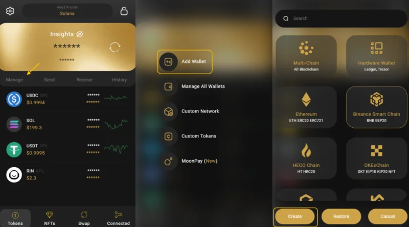 Apakah itu Wallet Rantaian BNB?  Cara membuat & menggunakan BEP20 Wallet