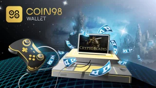 Instructies voor het spelen van het spel CryptoBlades (SKILL) geld verdienen met AZ
