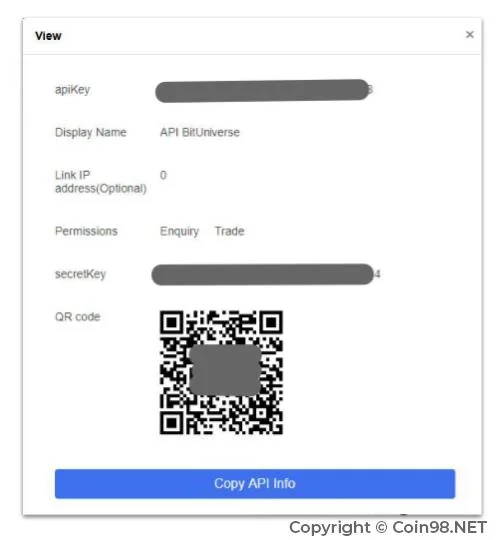 Cómo generar una clave API en los intercambios