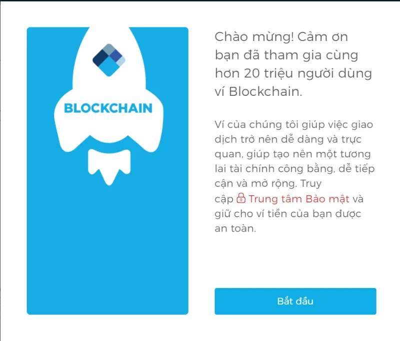 Portfel Blockchain - gratulacje
