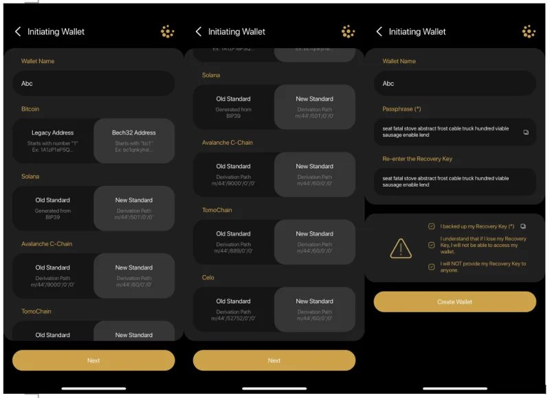 Guía del usuario de Coin98 Wallet para principiantes