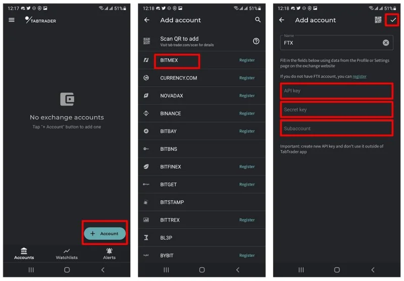 Guía detallada del usuario de Tabtrader para novatos