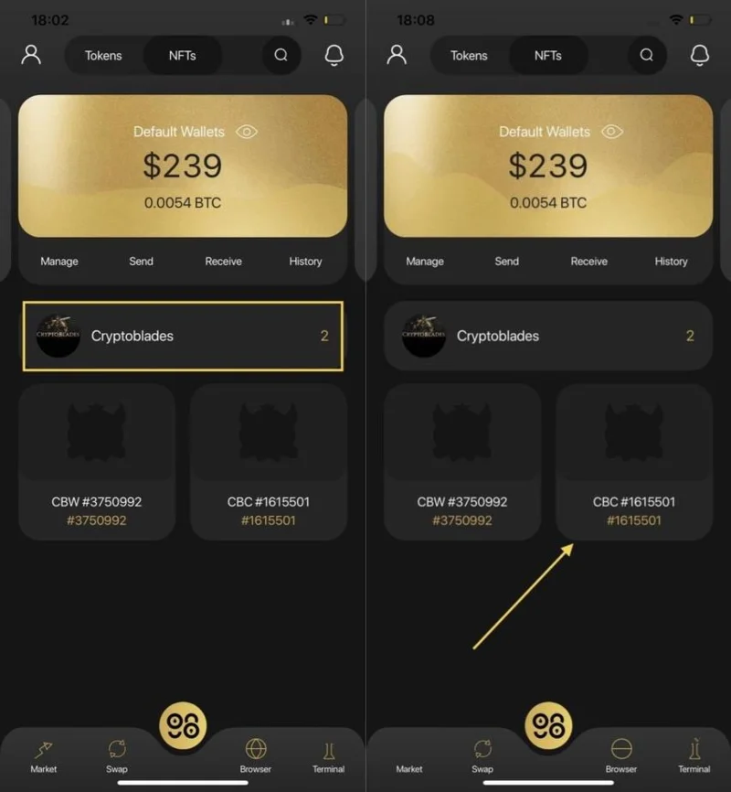 Instructies voor het spelen van het spel CryptoBlades (SKILL) geld verdienen met AZ