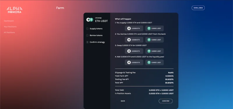 Alpha Homora V2 - Llevando el apalancamiento en Yield Farming al siguiente nivel