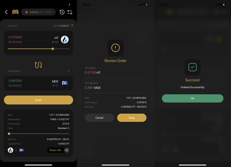 Cómo usar MDEX Exchange: una guía paso a paso