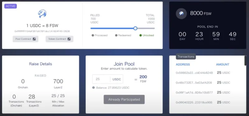 De meest gedetailleerde en gemakkelijk te begrijpen gids om lid te worden van IDO op FalconSwap