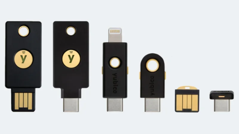 Yubikey untuk keamanan