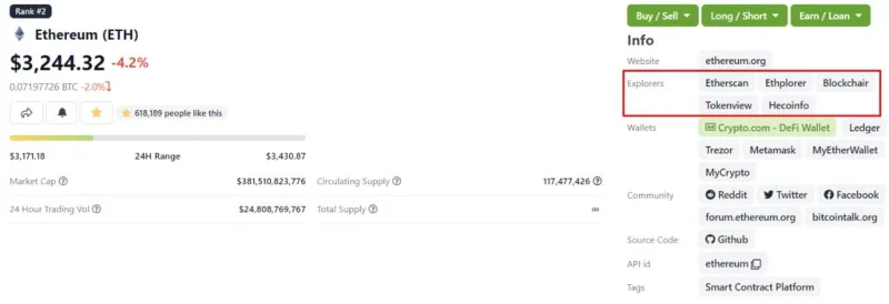 O que é o Blockchain Explorer?  Como ler transações Blockchain