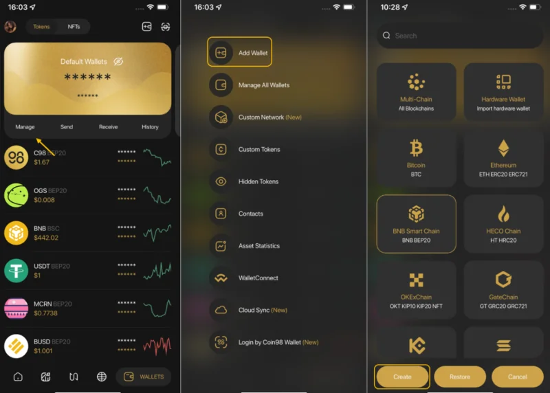 Apakah itu Wallet Rantaian BNB?  Cara membuat & menggunakan BEP20 Wallet