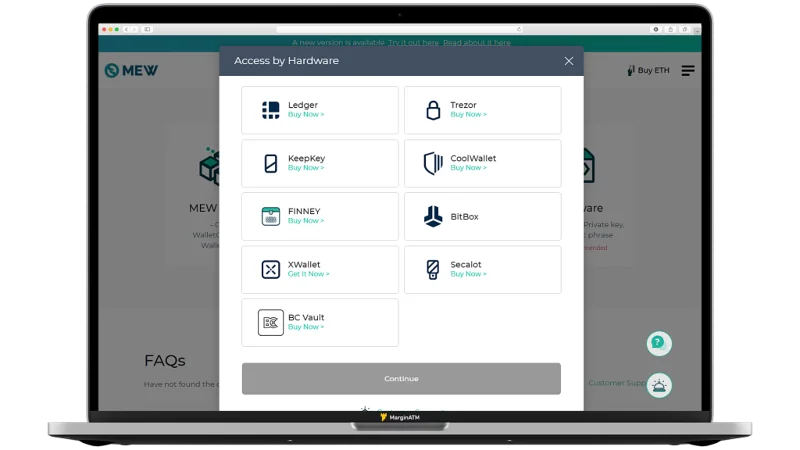 Instructies voor het maken en gebruiken van een gedetailleerde MyEtherWallet (MEW) portemonnee