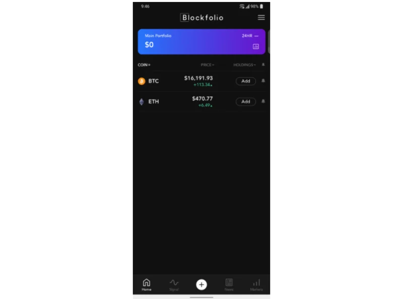 Handleiding voor het gebruik van Blockfolio om crypto-investeringsactiva te beheren