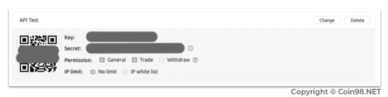 Cómo generar una clave API en los intercambios