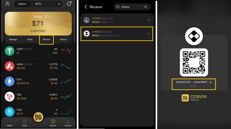Apa itu Tranchess (CHESS, QUEEN, BISHOP, ROOK)?  Semua tentang Token CHESS