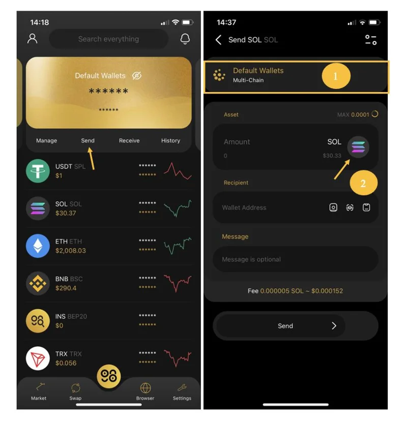 Guía del usuario de Coin98 Wallet para principiantes