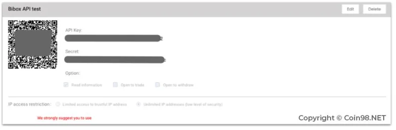 Cómo generar una clave API en los intercambios