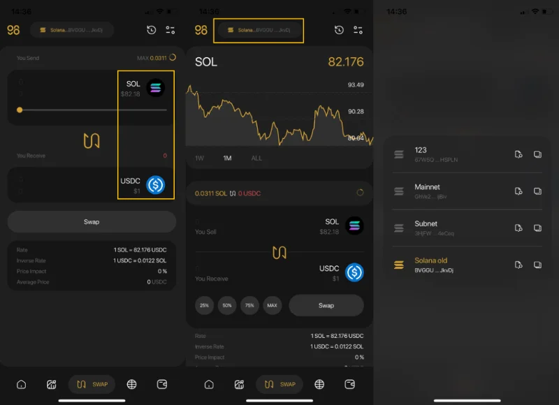 Instructies om Coin98 Exchange rechtstreeks op Coin98 Super App te gebruiken