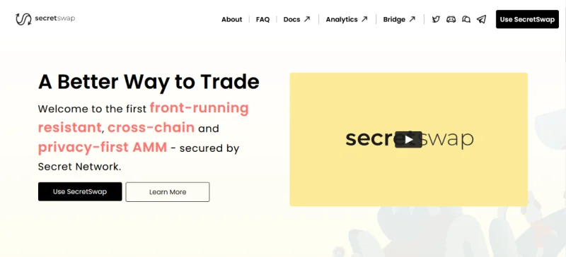 ¿Qué es SecretSwap (SEFI)?  El conjunto completo de criptomonedas SEFI