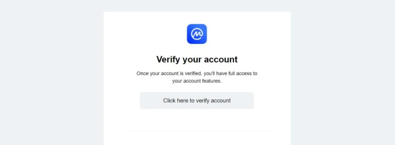 Verificación de cuenta