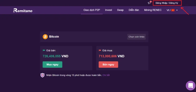 Instrucciones para usar el intercambio de Remitano: compre y venda Bitcoin en el intercambio de Remitano