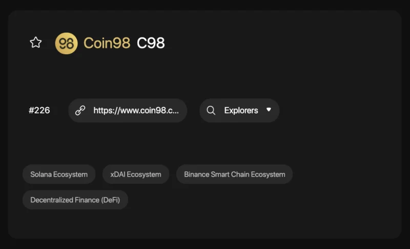 ¿Qué es Coin98 Exchange 2.0?  Cómo usar Coin98 Exchange 2.0