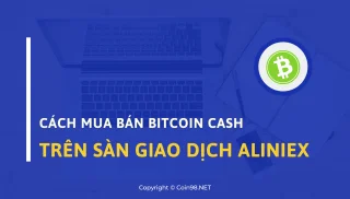 Instructies voor het kopen en verkopen van Bitcoin Cash (BCH) op Aliniex Exchange