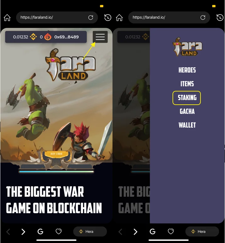 AZ-Leitfaden: Play-to-Earn mit FaraLand Gameplay