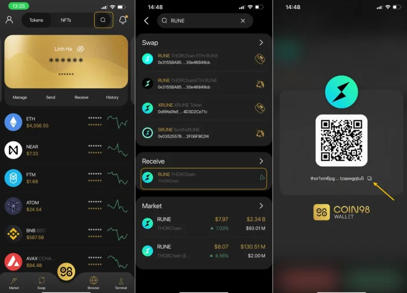 Cos'è il portafoglio THORChain (RUNE)?  Istruzioni per la creazione e l'utilizzo del portafoglio THORChain (RUNE)