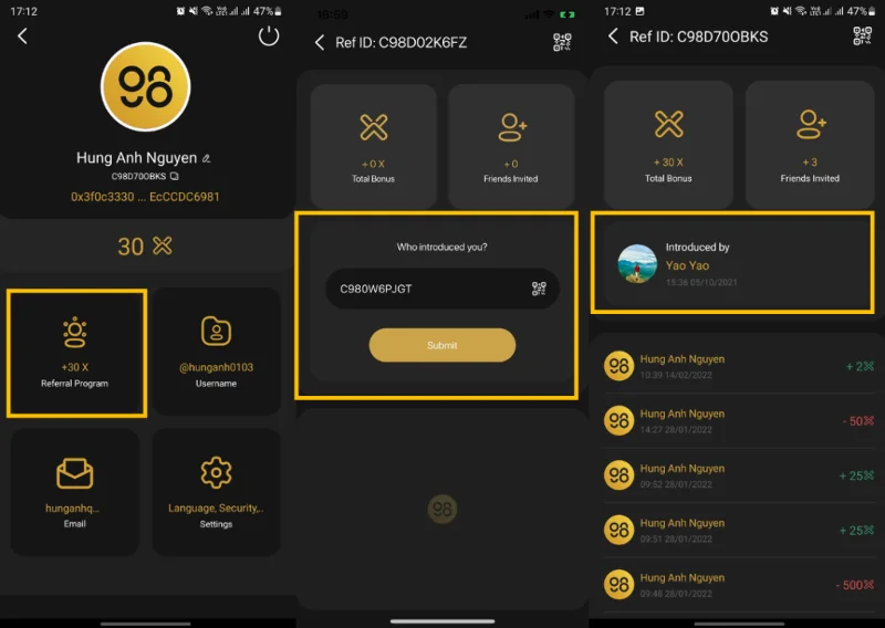 ขอแนะนำ X-point - ระบบคะแนนสะสมของ Coin98 Super App