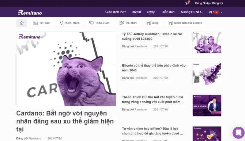 Instrucciones para usar el intercambio de Remitano: compre y venda Bitcoin en el intercambio de Remitano