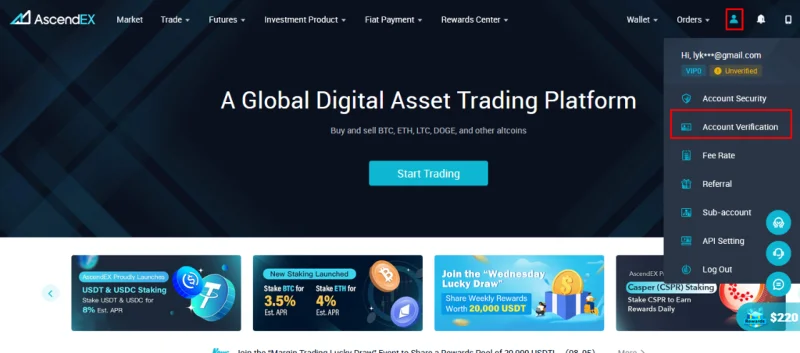 ¿Qué es AscendEX (BitMax)?  Instrucciones para registrarse y usar el intercambio AscendEX (2021)