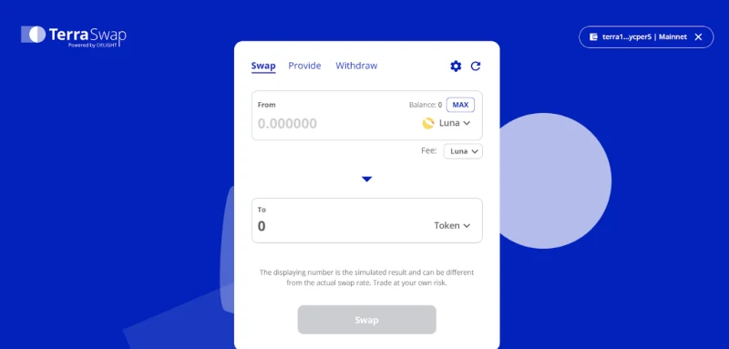 ما هو Terraswap؟  كل ما تحتاج لمعرفته حول Terraswap