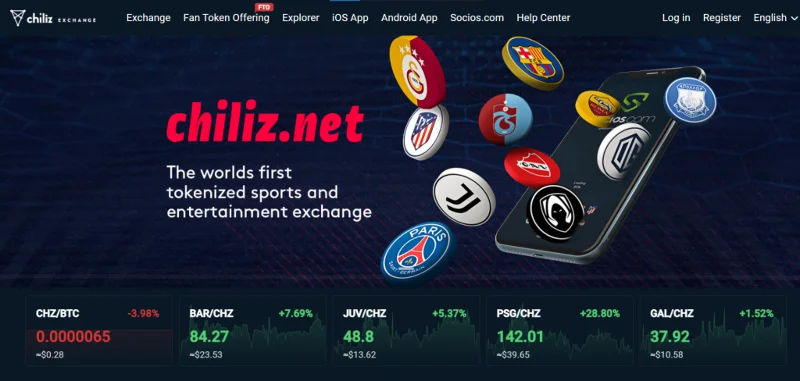 Wat is Chiliz (CHZ)?  Complete set CHZ-tokens