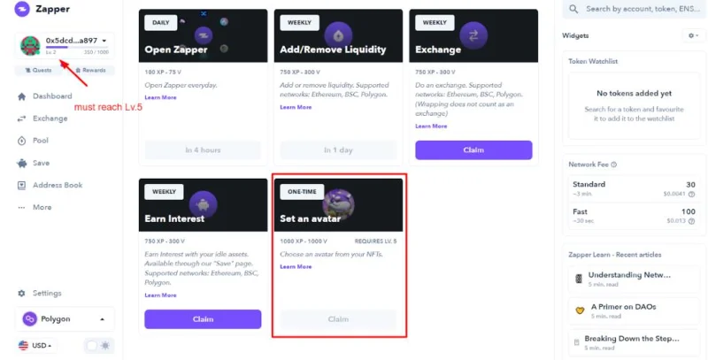 Cos'è Zapper?  Come ottenere NFT Airdrop da Zapper