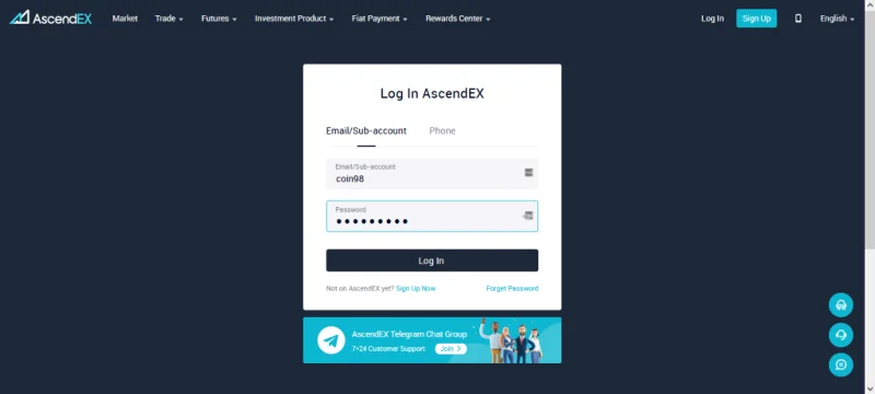 ¿Qué es AscendEX (BitMax)?  Instrucciones para registrarse y usar el intercambio AscendEX (2021)