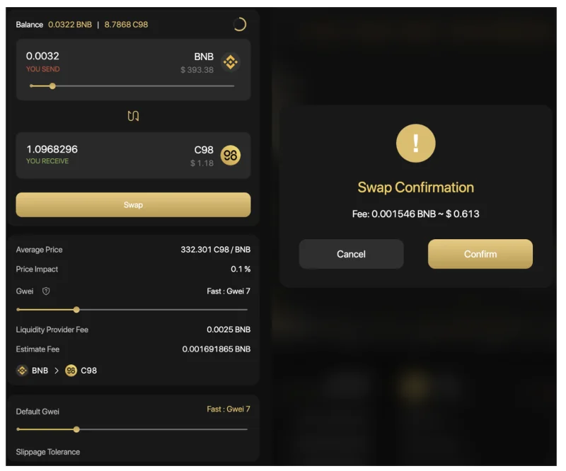¿Qué es Coin98 Exchange 2.0?  Cómo usar Coin98 Exchange 2.0