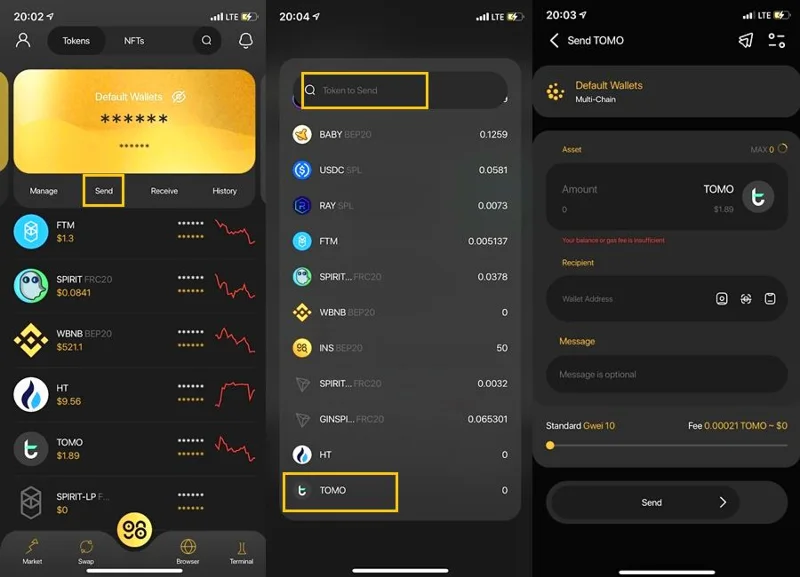 Cos'è il portafoglio TomoChain?  Istruzioni per creare e utilizzare il portafoglio TomoChain (TOMO, TRC21)