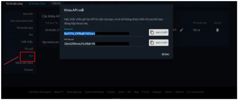 Cómo generar una clave API en los intercambios